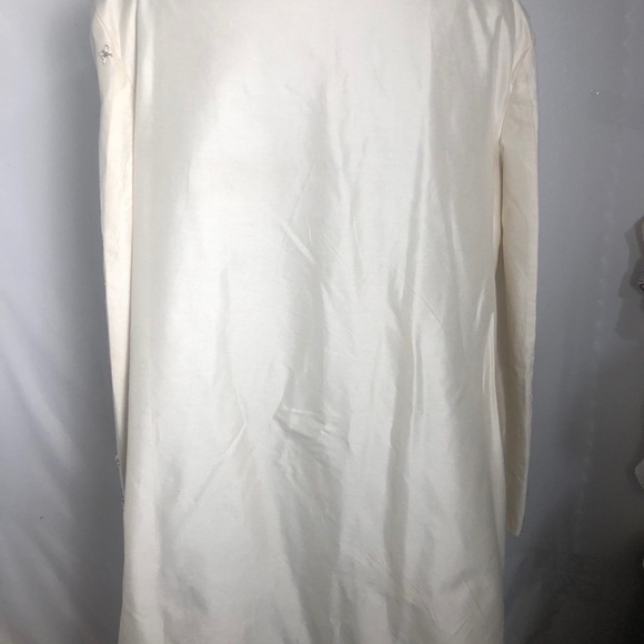 - Mens White Embellished Kurta with Pants - Picture 8 of 11